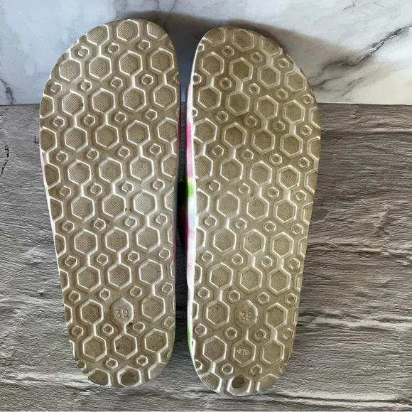 Robin Ruth Pastel Double Strap Slides - Picture 9 of 10